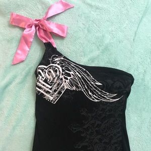 Metal Mulisha bow strap shirt